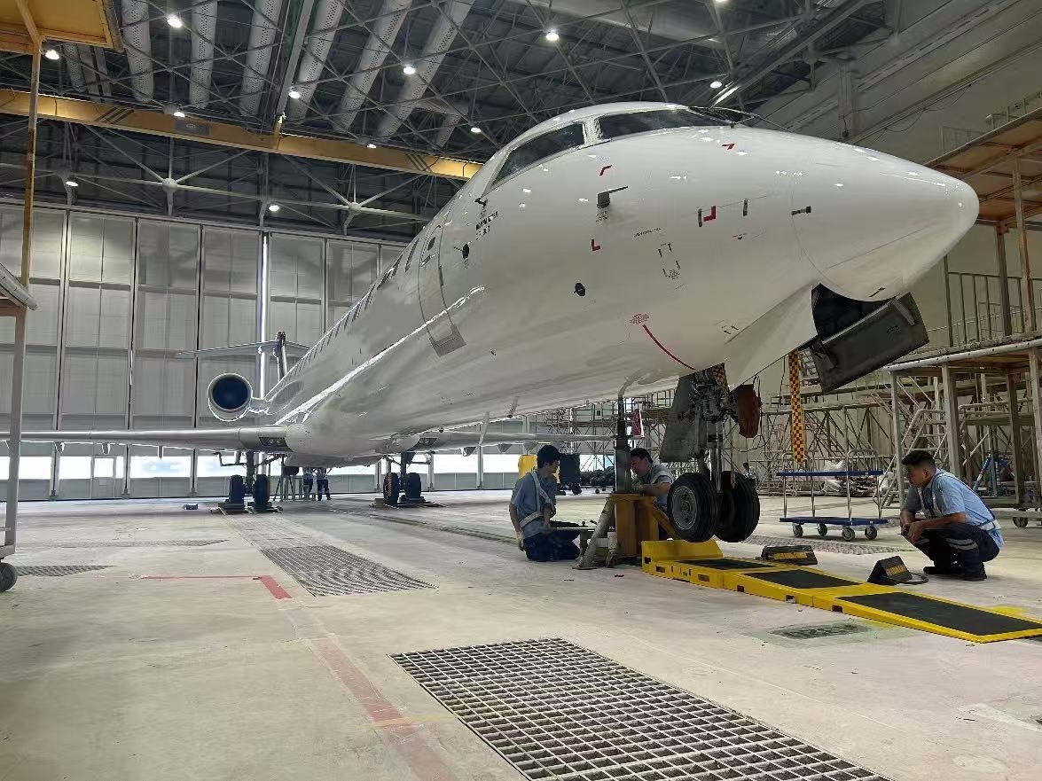 【提质增效】CRJ900平台称重验证成功，解决卡脖子难题.jpg